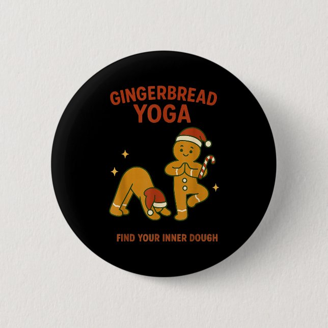 Gingerbread Yoga – Fun Holiday “find Your Inner Do Knapp (Framsida)