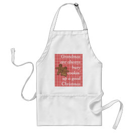 GingerbreadCoupleApron-skräddarsy Förkläde