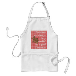 GingerbreadCoupleApron-skräddarsy Förkläde