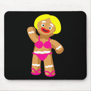 Gingerbreadkvinna i bikini jul i juli del musmatta