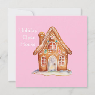 Gingerbreadönskningar Inbjudningar