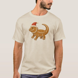 Gingerbröd Beared Dragon Jul T Shirt