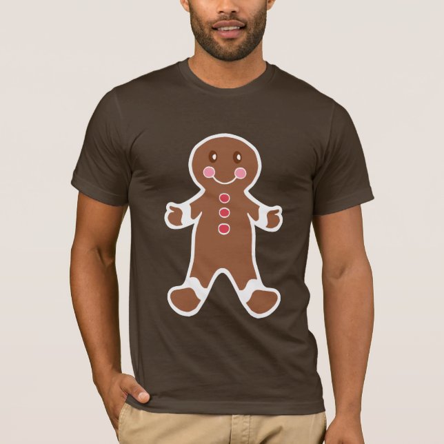 Gingerbröd Boy T-Shirt (Framsida)