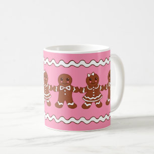 Gingerbröd Boys och Girls Coffee Mugg