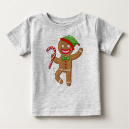 Gingerbröd Cookie Baby T-Shirt