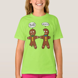 Gingerbröd Cookie jul-Grönten Humor T Shirt