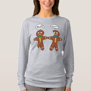 Gingerbröd Cookie jul Humor Cute T Shirt