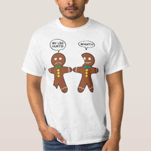 Gingerbröd Cookie jul Humor T Shirt