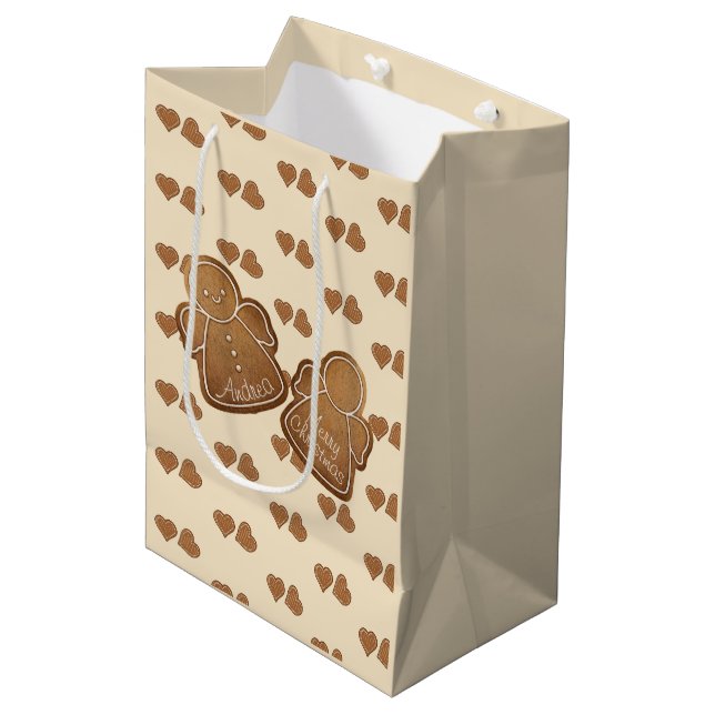 Gingerbröd Cookie Lägg till din Angel Vanilla färg (Framsidan Vinklad)