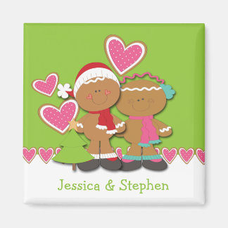 Gingerbröd Cookie lite jul Magnet