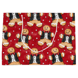 Gingerbröd Cookies in Tuxedos jul