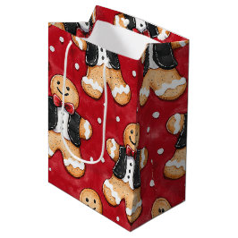 Gingerbröd Cookies in Tuxedos jul