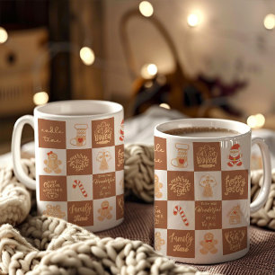 Gingerbröd Cookies jul Kaffemugg