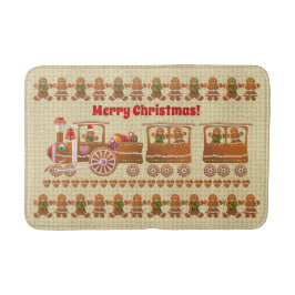 Gingerbröd Cookies jul Party Bath Mat Badrumsmatta