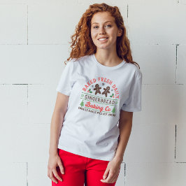 Gingerbröd Cookies jul T Shirt
