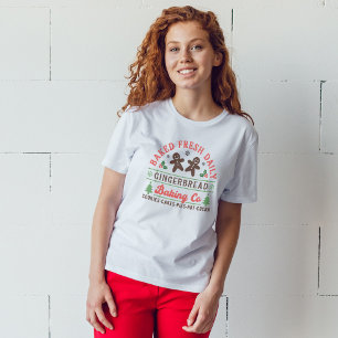 Gingerbröd Cookies jul T Shirt