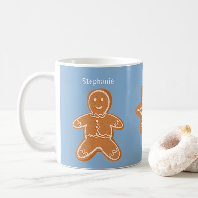 Gingerbröd Cookies Kaffemugg (Med munk)
