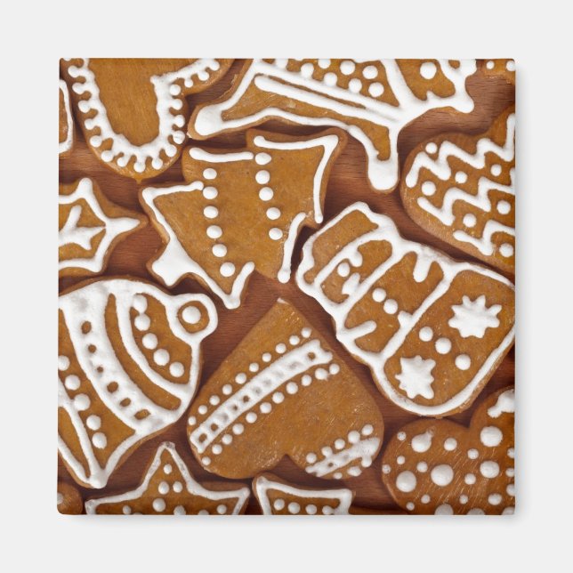 Gingerbröd Cookies Magnet (Framsidan)