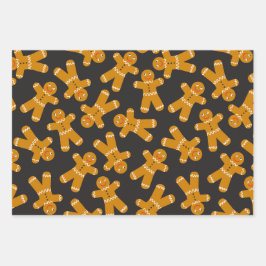 Gingerbröd Cookies on Black