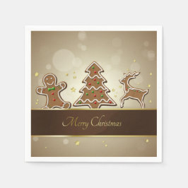 Gingerbröd Cookies Pappersservett