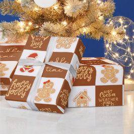 Gingerbröd Cookies Presentpapper