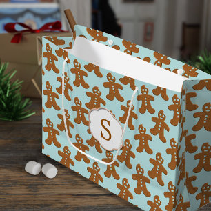Gingerbröd Cookies Robin Egg Blue Gift Bag
