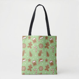 Gingerbröd Cookies - Tote Bag Tygkasse
