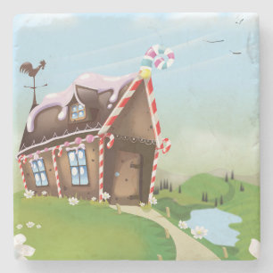 Gingerbröd dekorativ kudde stenunderlägg