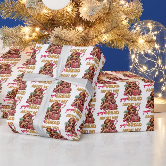 Gingerbröd Diva Funny Urban-jul Presentpapper (Helgdagar)