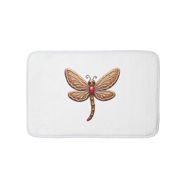 Gingerbröd Dragonfly Badrumsmatta (Framsidan)
