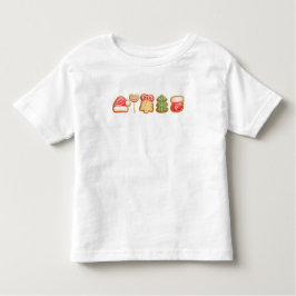 Gingerbröd Festive Coola Trendig jul T Shirt