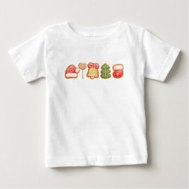 Gingerbröd Festive Coola Trendig jul T Shirt