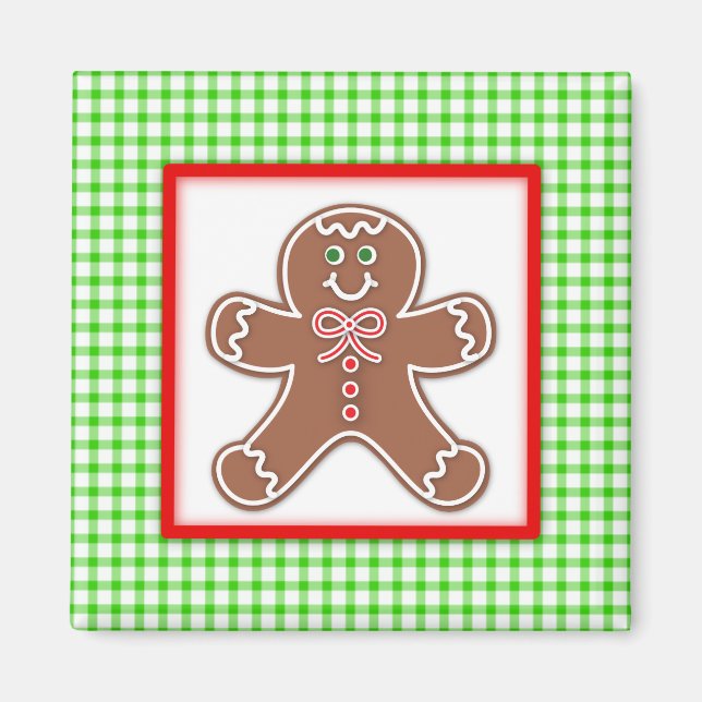 Gingerbröd Friends Boy Magnet (Framsidan)