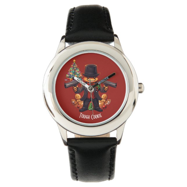Gingerbröd Gangster Armbandsur (Framsida)