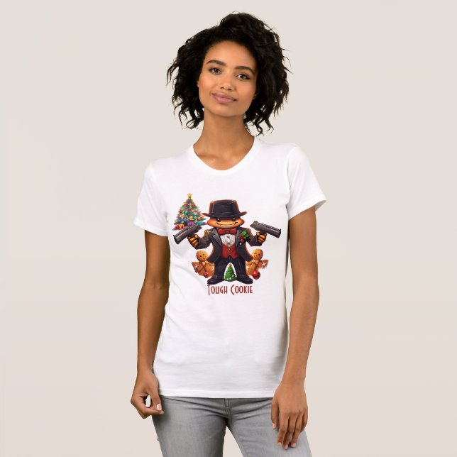 Gingerbröd Gangster T Shirt (Hel framsida)