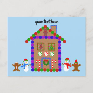 Gingerbröd House #1 vykort