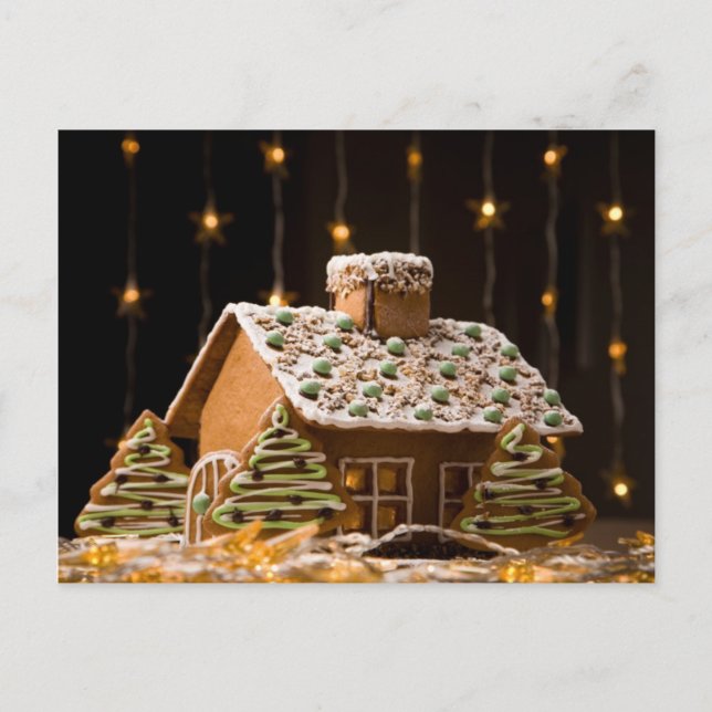 Gingerbröd House 2 Vykort (Framsida)