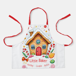 Gingerbröd House Apron - Roligt Helgdag Baking