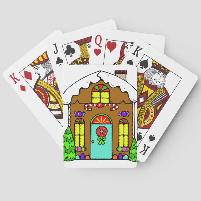 Gingerbröd House Casinokort (Baksidan)