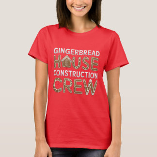 Gingerbröd House Construction Crew Digital Art T Shirt