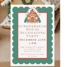 Gingerbröd House Decorating Party