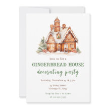 Gingerbröd House Decororto jul Party