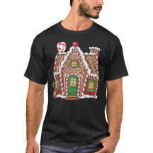 Gingerbröd House Design T-Shirt
