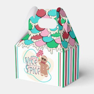 Gingerbröd House-favoritbox Presentaskar
