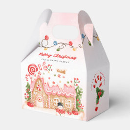 Gingerbröd House-favoritbox Presentaskar