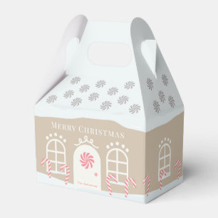 Gingerbröd House-Helgdag-favoritruta Presentaskar