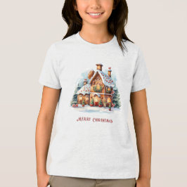 Gingerbröd House-Helgdag T Shirt