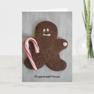 Gingerbröd House Helgkort