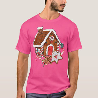 Gingerbröd House julklapp T Shirt