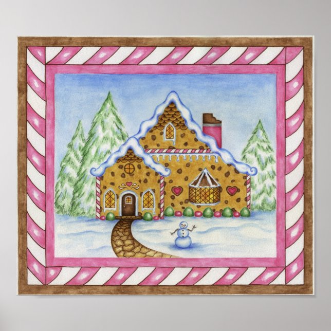 Gingerbröd House Lodge Poster (Framsidan)
